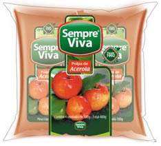 POLPA ACEROLA 400 GR SEMPRE VIVA