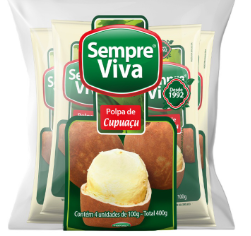 POLPA CUPUAÇU 400 GR SEMPRE VIVA