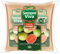 POLPA GOIABA 400 GR SEMPRE VIVA