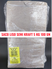 SACO LISO SEMI  5 KG 100 UN