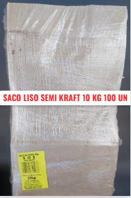 SACO LISO SEMI 10 KG 100 UN