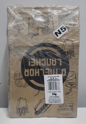 SACO PERSONALIZADO 5 KG KRAFT 100 UN