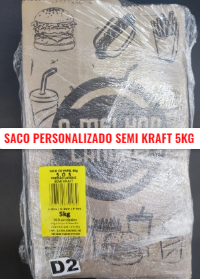 SACO PERSONALIZADO SEMI 5 KG 100 UN