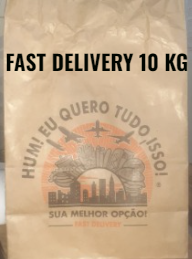 SACO FAST DELIVERY PERSONALIZADO 10 KG 100 UN