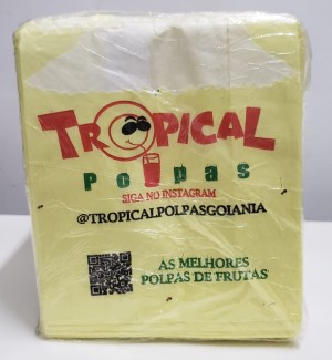 SAQUINHO AMARELO TROPICAL 500 UN