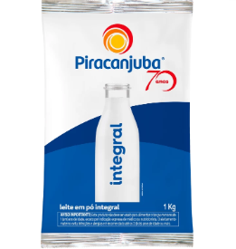 LEITE EM PO 1 KG PIRACANJUBA