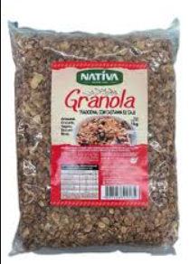 GRANOLA NATIVA COM CASTANHA 1 KG