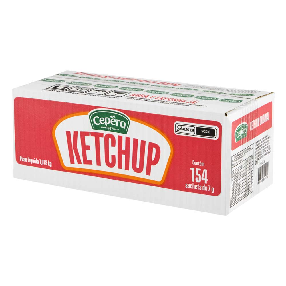 KETCHUP SACHE 154X7G CEPERA
