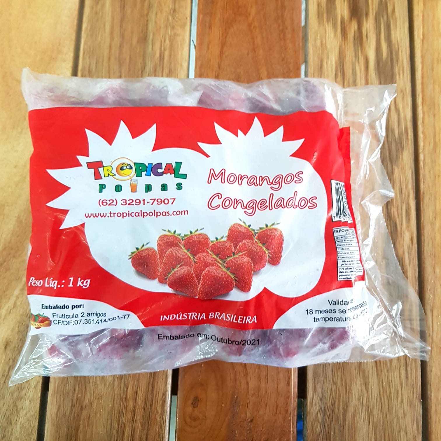 MORANGO TROPICAL 1KG 