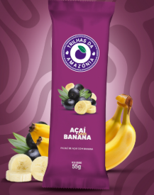 AÇAI C/ BANANA -  PICOLE 55 GR