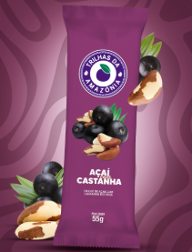 AÇAI C/ CASTANHA -  PICOLE 55 GR