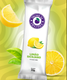 LIMÃO SICILIANO-  PICOLE 55 GR