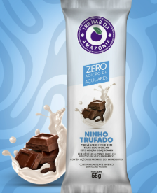 NINHO TRUFADO ZERO  - PICOLE - 55 GR - 