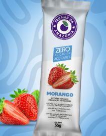 MORANGO - PICOLE ZERO - 55 GR - 