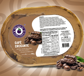 CAFE CROCANTE - SORVETE 1 LITRO