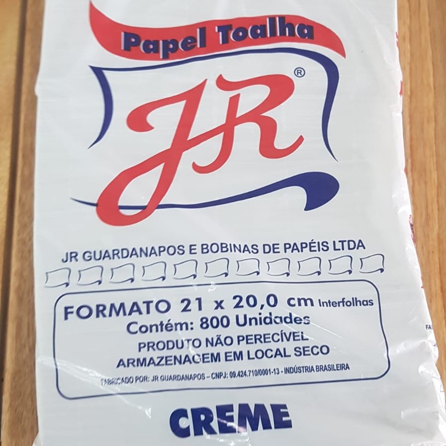 PAPEL TOALHA CREME 800 UN