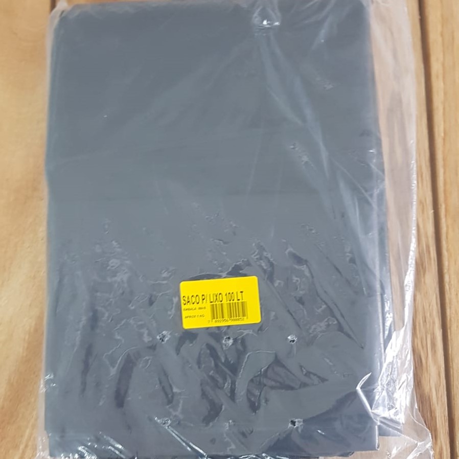 SACO DE LIXO 100 L RECICLADO 1 KG