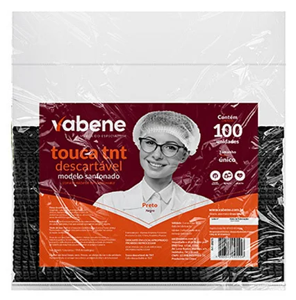 TOUCA TNT PRETA 100 UND