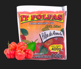POLPA ACEROLA  IT POLPAS 400GR