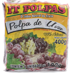 POLPA UVA  IT POLPAS 400 GR
