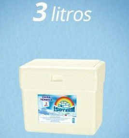 CAIXA DE ISOPOR 3 L