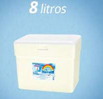 CAIXA DE ISOPOR 8 L