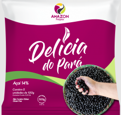 POLPA AÇAI ESPECIAL AMAZON 500 GR