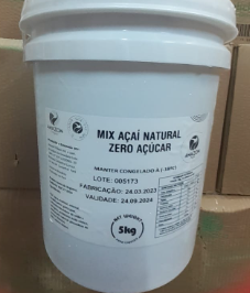 BALDE AÇAI ZERO 5 KG AMAZON 