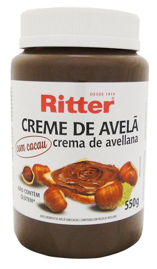 CREME DE AVELA 550 GR RITTER