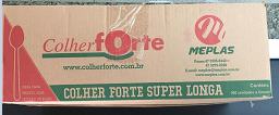 COLHER MEPLAS SUPER LONGA GRANEL ROXA CAIXA 500 - ASL