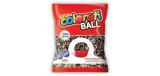 COLORETI MIN BALL MISTO PRETO/BRANCO 500 GR