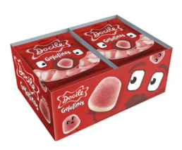 BALA MINI BEIJO 15 GR - DOCILE