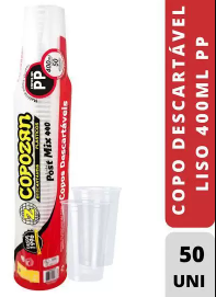 COPO 440 ML LISO COPOZAN PC 50