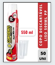 COPO 550 ML LISO COPOZAN PC 50