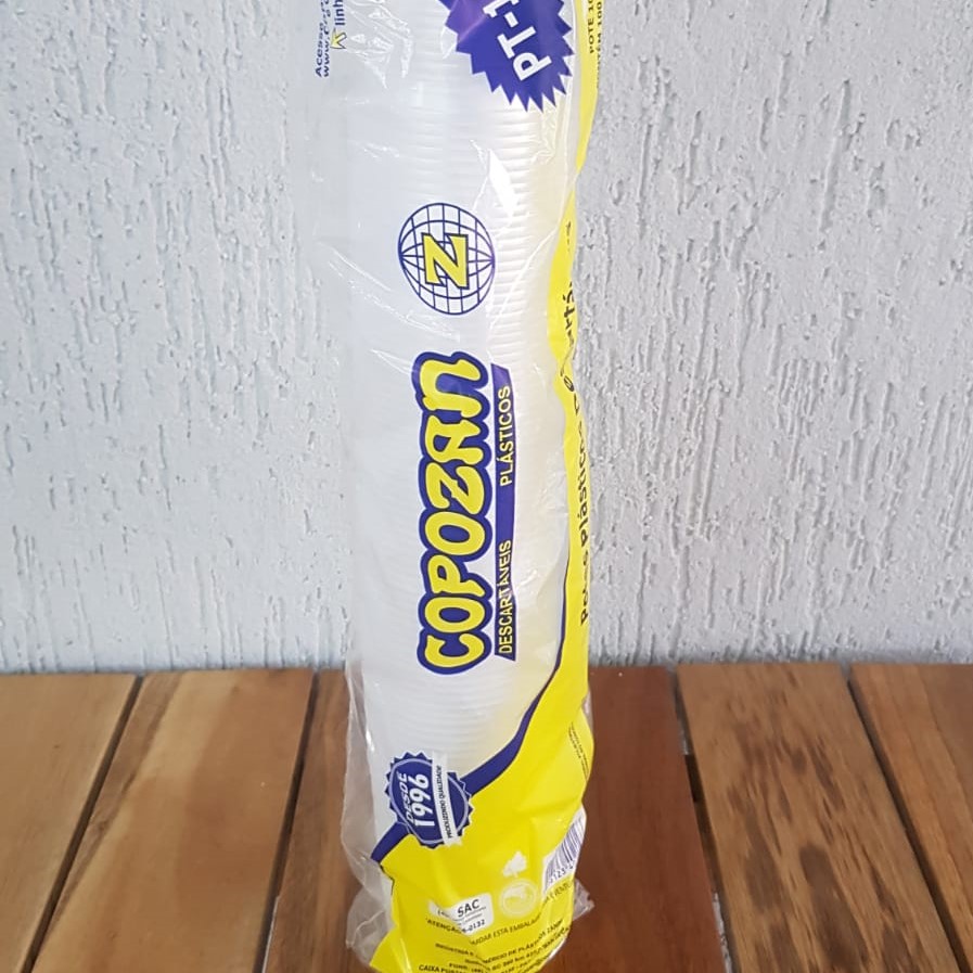 POTE PLASTICO 100 CANELADO COPOZAN