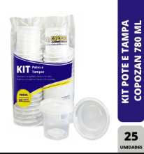 KIT POTE 780 ML COPOZAN
