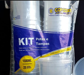 KIT POTE 1500 ML COPOZAN