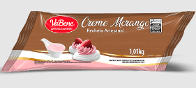 CREME MORANGO 1,01 KG BISNAGA VABENE