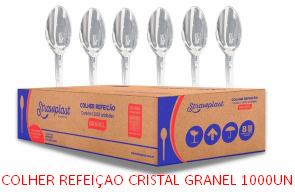 COLHER REFEIÇAO CRISTAL GRANEL CX PS CSC-601