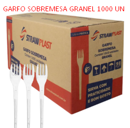 GARFO SOBREMESA GRANEL 1000 UN STRAW