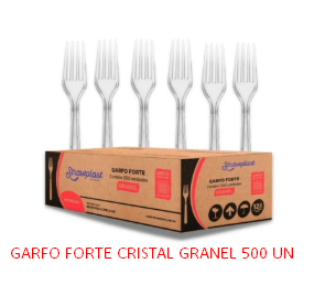 GARFO FORTE CRISTAL GRANEL 500 UN STRAW