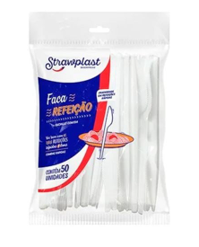 FACA REFEIÇAO CRISTAL PC 50 STRAW