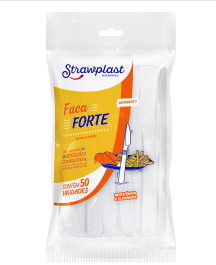 FACA FORTE CRISTAL PC 50 STRAW