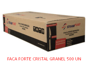FACA FORTE CRISTAL GRANEL 500 UN STRAW
