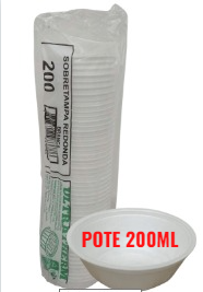 POTE ISOPOR 200 ML  ULTRA