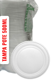 TAMPA POTE ISOPOR 500 ML ULTRA