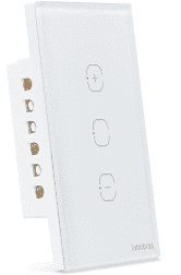 INTERRUPTOR SMART WI-FI TOUCH DIMMER EWS 1101 BR