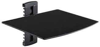 SUPORTE PARA DVD DE VIDRO  BRASFORMA 