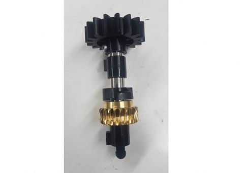 EIXO COROA LATAO E ENGRENAGEM DE NYLON INTELBRAS DR400/DR600 4660914
