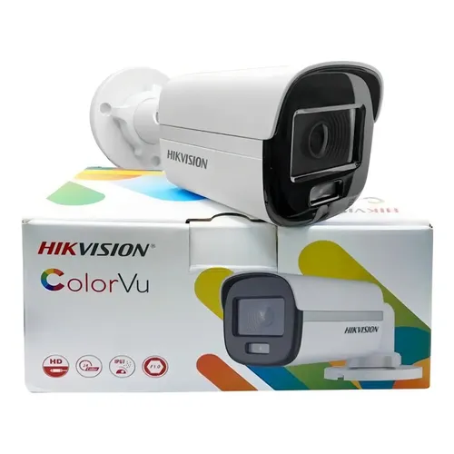 CAMERA BULLET 20MT 2MP 2,8MM COLORVU DS-2CE10DF0T